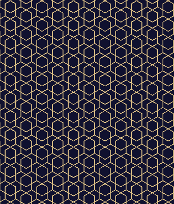 Fensterrollo mit 3D-Würfel-Muster