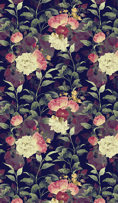 Rollo Fenster blumen