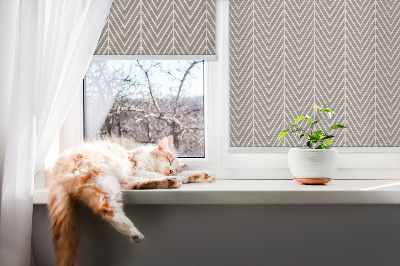 Fensterrollo in Tanne