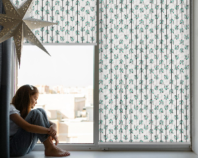 Fensterrollo innen in bunten Farben