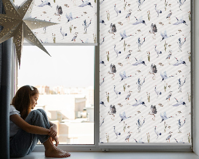 Fensterrollo innen für das Modell Reiher