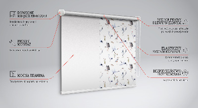 Fensterrollo innen für das Modell Reiher