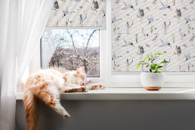 Fensterrollo innen für das Modell Reiher