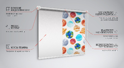 Rollo Fenster Planeten