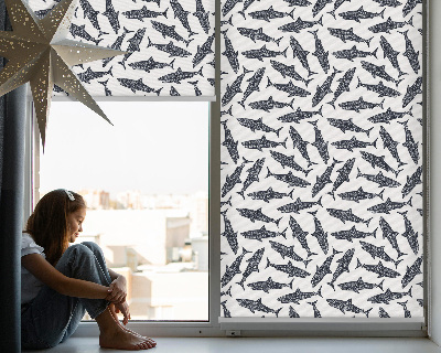 Fensterrollo innen für Haie