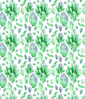 Fensterrollo innen in grüner Farbe
