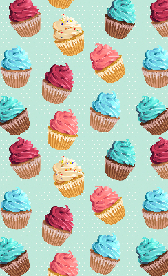 Fensterrollo Cupcakes