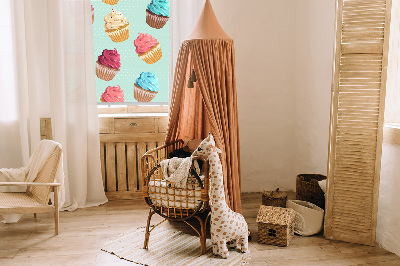 Fensterrollo Cupcakes