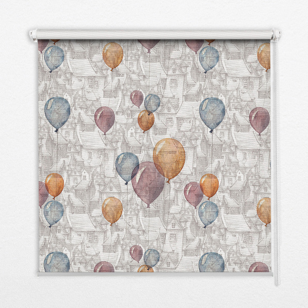 Fensterrollo ballons