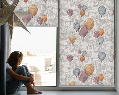 Fensterrollo ballons