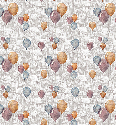 Fensterrollo ballons