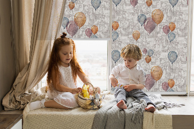 Fensterrollo ballons