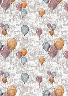 Fensterrollo ballons