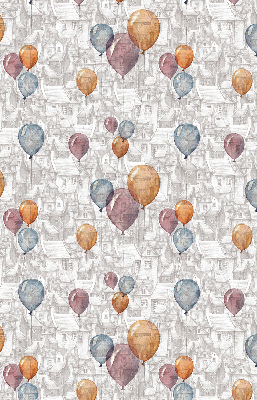 Fensterrollo ballons