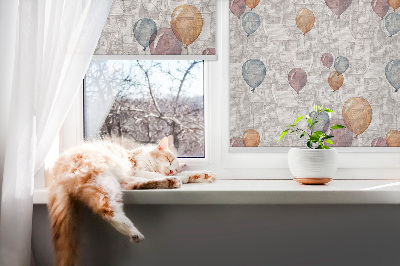 Fensterrollo ballons