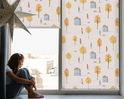 Fensterrollo innen