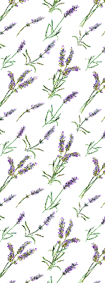 Fensterrollo innen in Lavendel