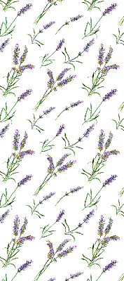 Fensterrollo innen in Lavendel