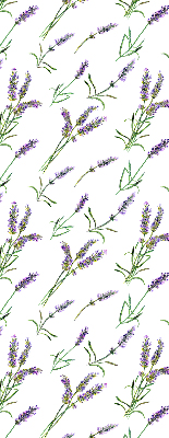 Fensterrollo innen in Lavendel