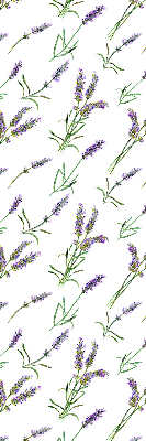 Fensterrollo innen in Lavendel