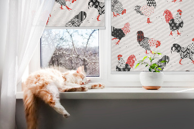 Fensterrollo für Hähne
