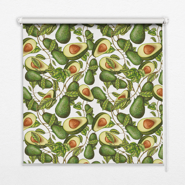 Rollo Fenster avocado