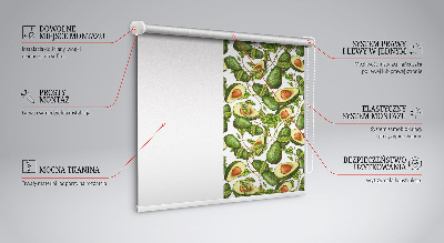 Rollo Fenster avocado