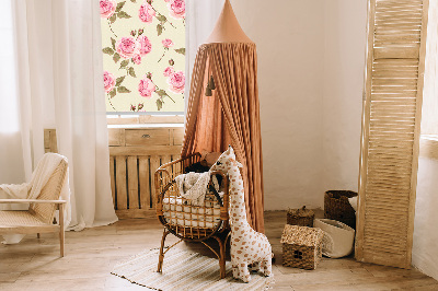 Rollo Fenster rosa