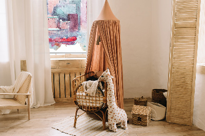 Rollo Fenster in der Farbe Farbenfrohe Stadt