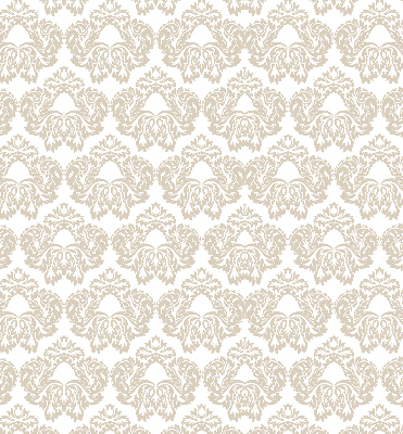 Fensterrollo innen in Beige mit Muster