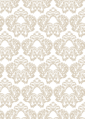 Fensterrollo innen in Beige mit Muster