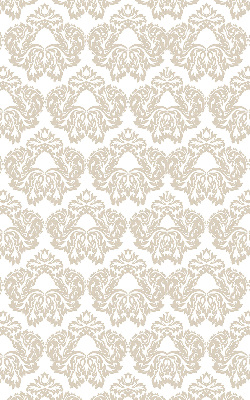Fensterrollo innen in Beige mit Muster