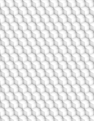 Fensterrollo innen in 3D-Würfel-Optik