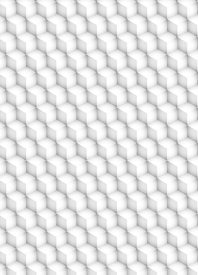 Fensterrollo innen in 3D-Würfel-Optik