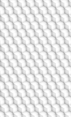 Fensterrollo innen in 3D-Würfel-Optik