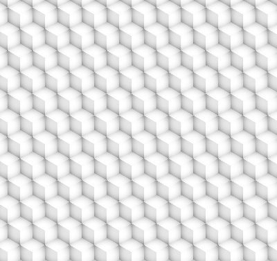 Fensterrollo innen in 3D-Würfel-Optik
