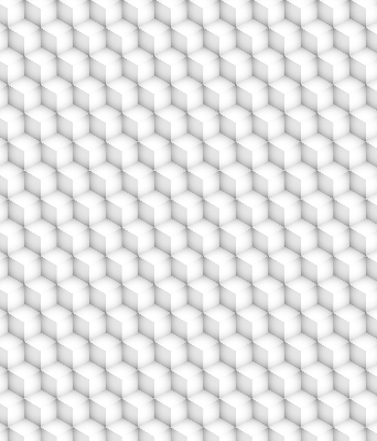 Fensterrollo innen in 3D-Würfel-Optik