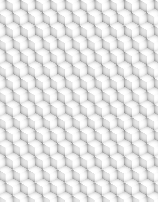 Fensterrollo innen in 3D-Würfel-Optik