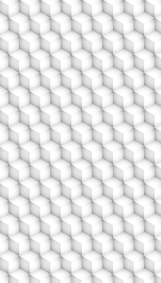 Fensterrollo innen in 3D-Würfel-Optik