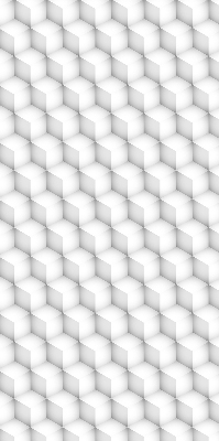 Fensterrollo innen in 3D-Würfel-Optik