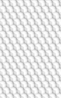 Fensterrollo innen in 3D-Würfel-Optik