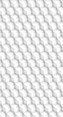 Fensterrollo innen in 3D-Würfel-Optik