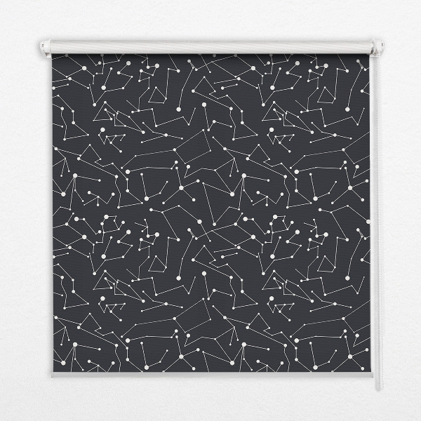 Fensterrollo innen als Konstellation