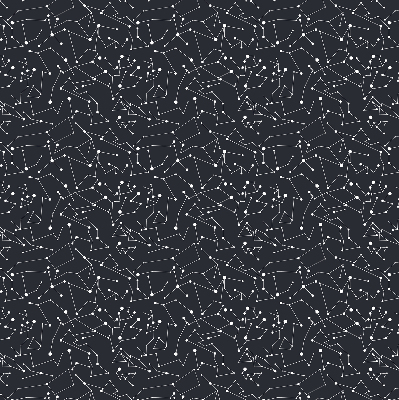 Fensterrollo innen als Konstellation