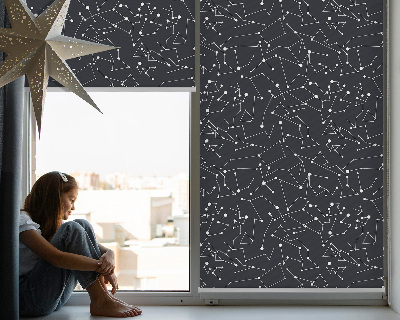 Fensterrollo innen als Konstellation