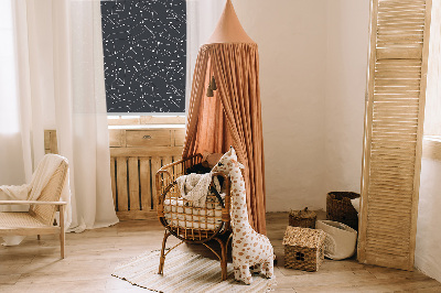 Fensterrollo innen als Konstellation