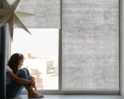 Fensterrollo innen in grauer Ausführung