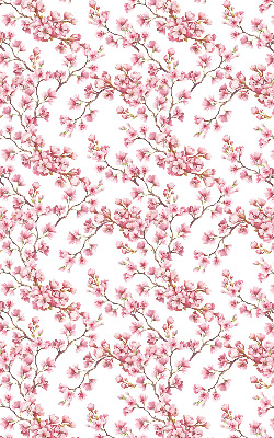 Rollo Fenster in Rosa und als Lilie