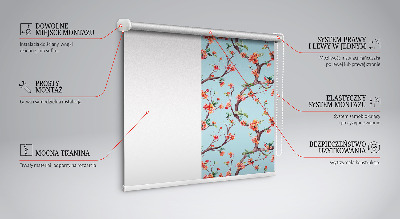 Fensterrollo innen für den Innenbereich