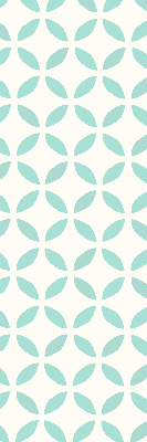 Rollo Fenster in Beige mit Muster